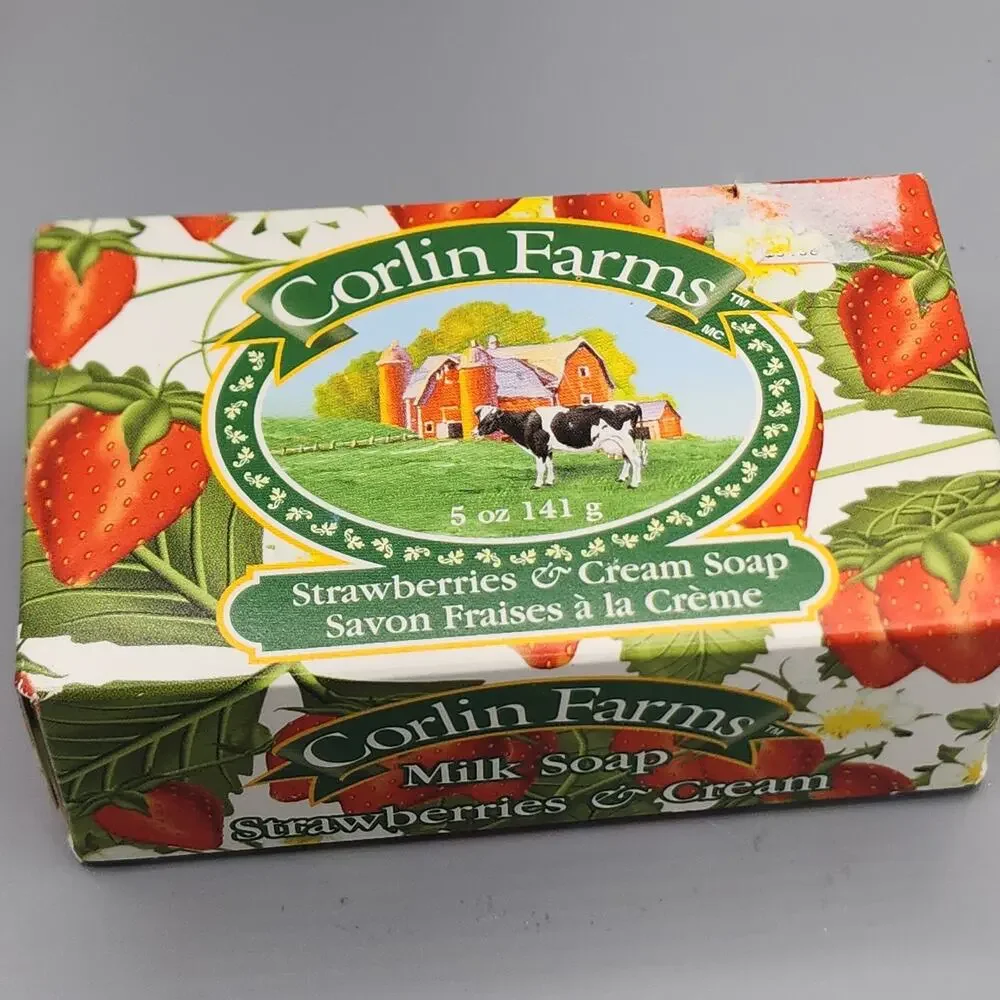 Corlin Farms Moisturizing Milk Soap Lot of 5 Assorted Scents New